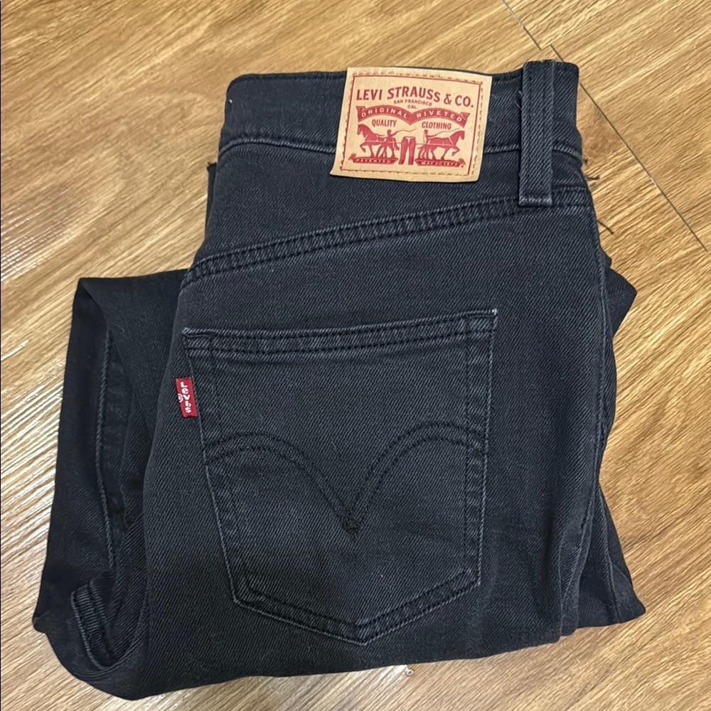 Levi's Black Denim Jeans